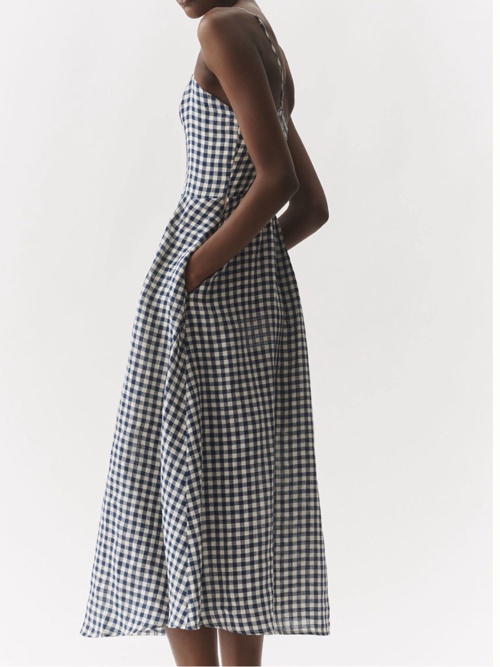 100% European Linen Strappy
Midi Dress SZ M NWT - Picture 2 of 3